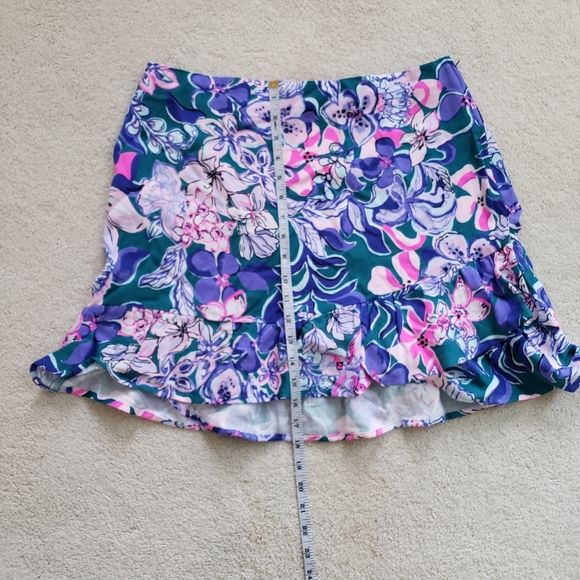 SOLD NWT Lilly Pulitzer Ibby Skirt in Moonlight Garden sz10 - Picture 12 of 15